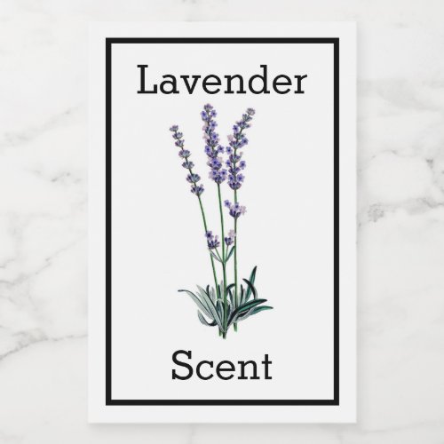 Antique Lavender Label