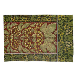 Antique Leaf Pattern Pillowcase