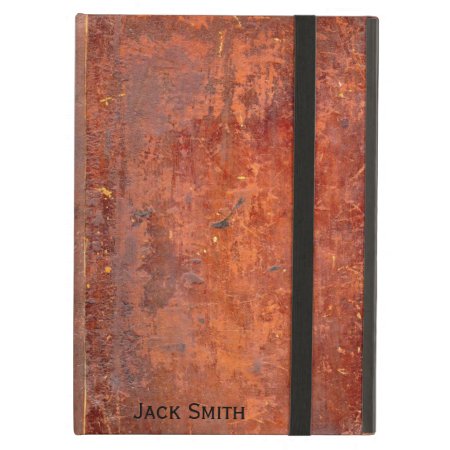 Antique Leather Bound Book Cover