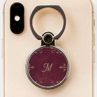 antique  leather look personalized