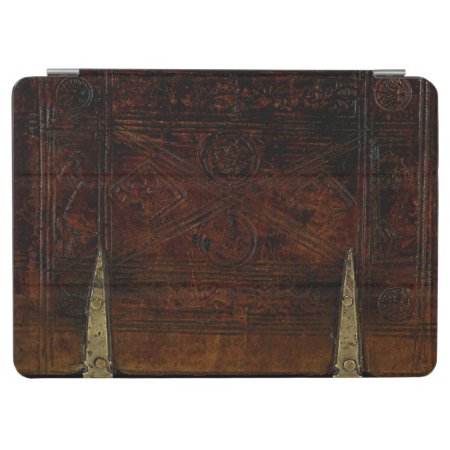 Antique Leather With Brass Locks Ipad Air Cover