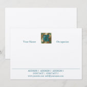 Antique Letter A - Correspondence Card (Front/Back)