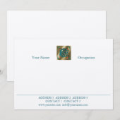 Antique Letter C - Correspondence Card (Front/Back)