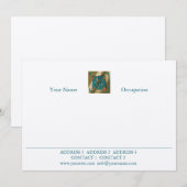 Antique Letter Q - Correspondence Card (Front/Back)