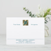 Antique Letter Y - Correspondence Card (Standing Front)