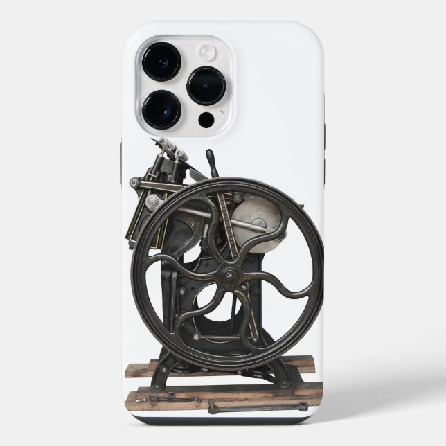Antique letterpress iphone case (Back)