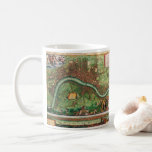 Antique London Street Map by Johannes de Ram, 1689 Coffee Mug