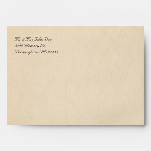 Antique Look Envelopes | Zazzle