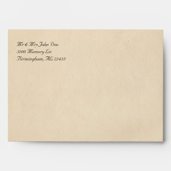 Antique Look Envelopes