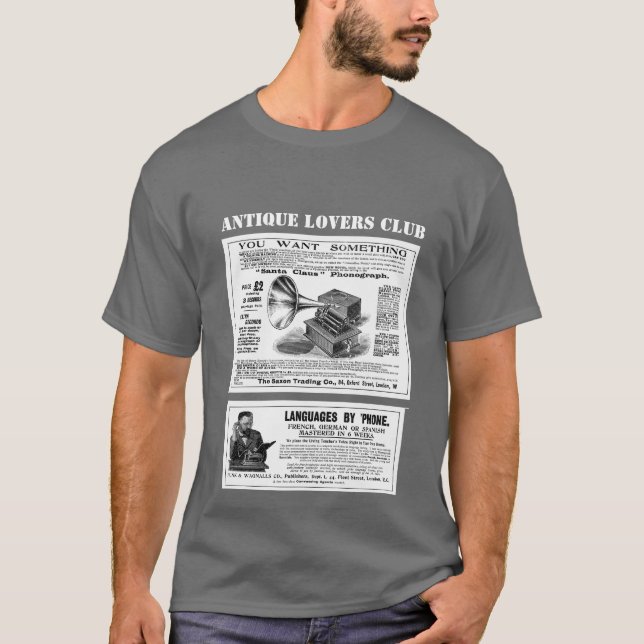 Antique Lovers Club T-Shirt (Front)