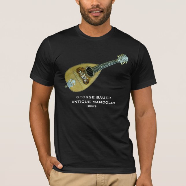 ANTIQUE MANDOLIN-T-SHIRT T-Shirt (Front)