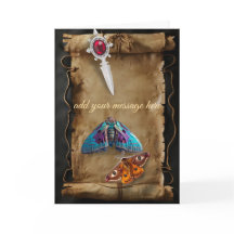 Antique manuscript gothic