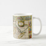 Antique Map of Africa by Hondius and Jansson Coffee Mug