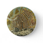 Antique Map of Amsterdam, Holland aka Netherlands Button