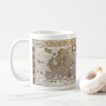 Antique Map of Europe by Willem Jansz Blaeu, c1617 Coffee Mug