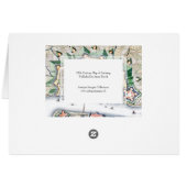 Antique Map of Fortress City of Antwerp, Belgium (Back Horizontal)