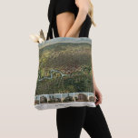 Antique Map of Houston, Texas with Buffalo River Tote Bag