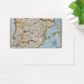 Antique Map of Spain & Portugal circa 1700s (Desk)