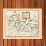 Antique Map of the Great Lakes Poster
