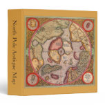 Antique Map of the North Pole Map by Mercator Binder