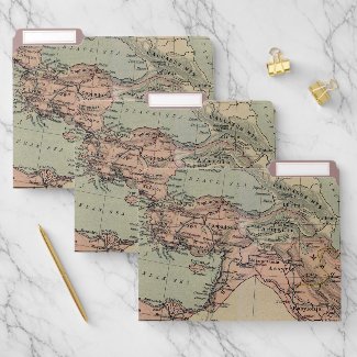 Antique Map of Western Asia
