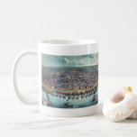 Antique Map Saint Louis Missouri Mississippi River Coffee Mug