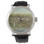 Antique Map with a Panoramic View of Washington DC Watch