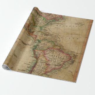 Antique Maps Style 6 Wrapping Paper Roll