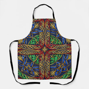 Antique Medieval Celtic Knots Apron