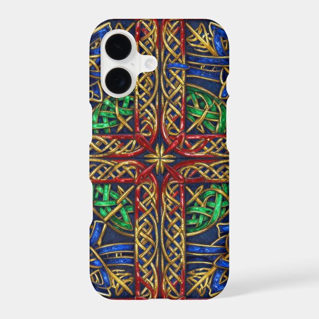 Antique Medieval Celtic Knots Case-Mate iPhone Case (Back)