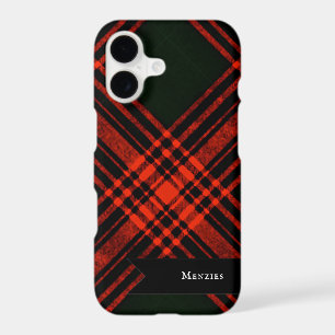 Antique Menzies Hunting Tartan Plaid Pattern iPhone 17 Case