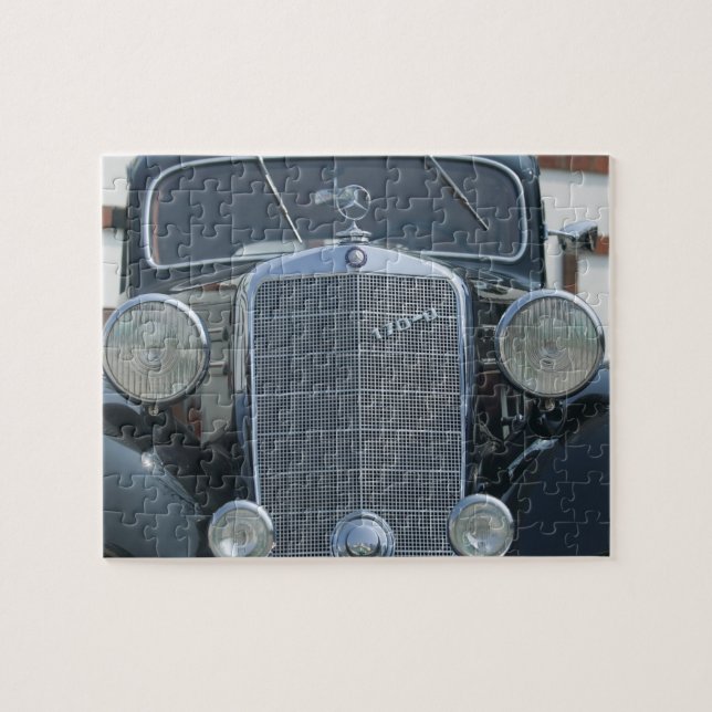 antique mercedes 2 jigsaw puzzle (Horizontal)
