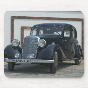 antique mercedes 3 mouse pad