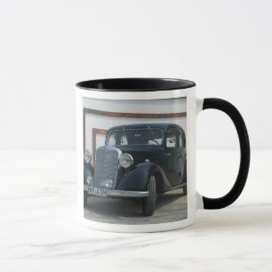 antique mercedes 3 mug