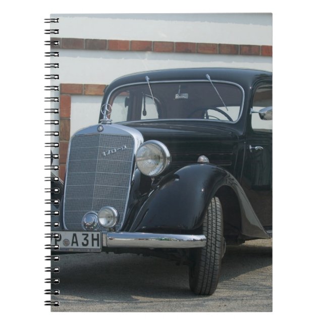 antique mercedes 3 notebook (Front)