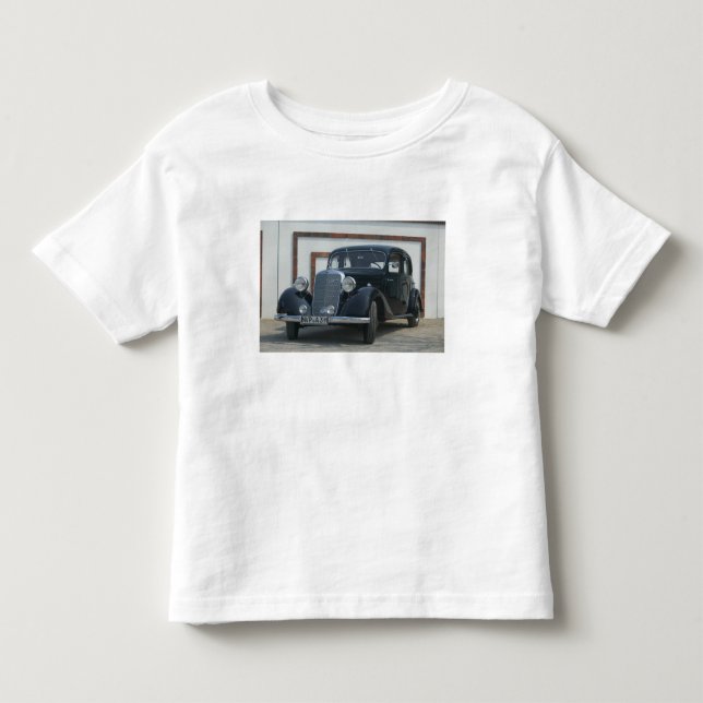 antique mercedes 3 toddler t-shirt (Front)