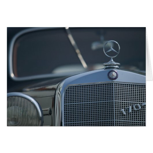 antique mercedes 4 cards (Front Horizontal)