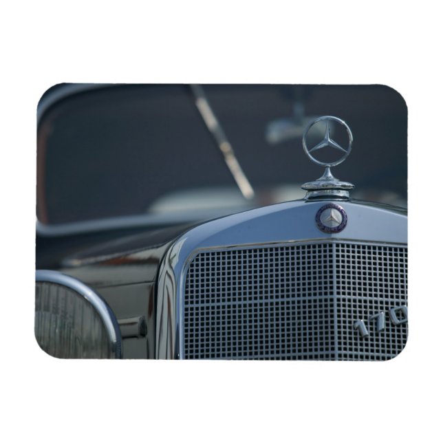 antique mercedes 4 magnet (Horizontal)