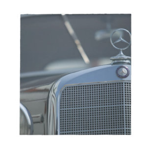 antique mercedes 4 notepad