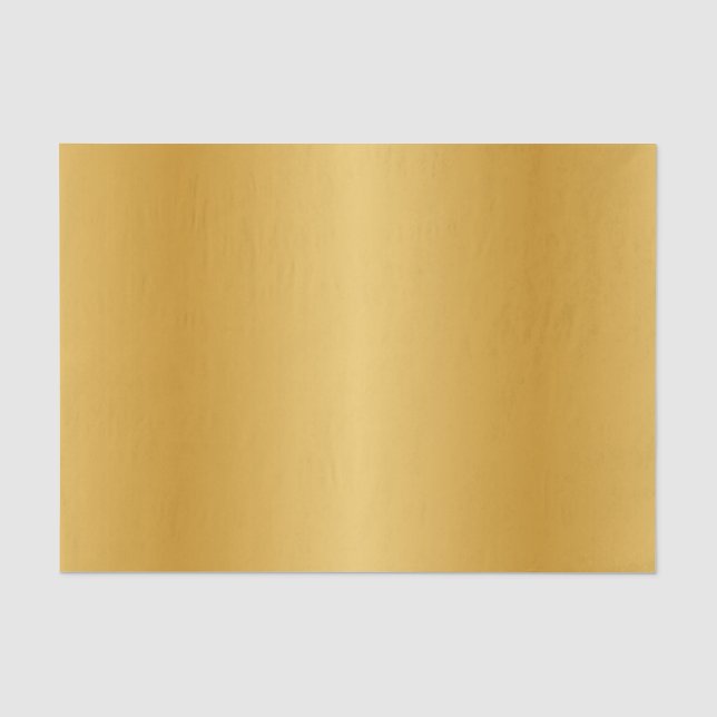Antique Metallic Gold Tissue Paper (Front)