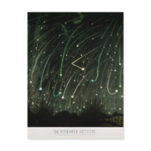Antique Meteor Shower Astronomy
