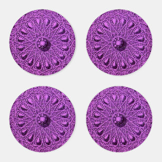 antique Middle Eastern motif Coaster Set