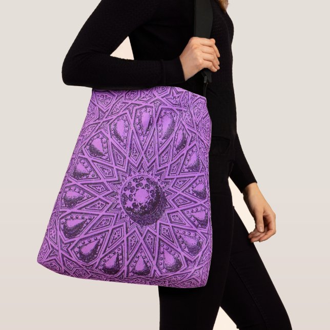 antique Middle Eastern motif Crossbody Bag (Close Up)