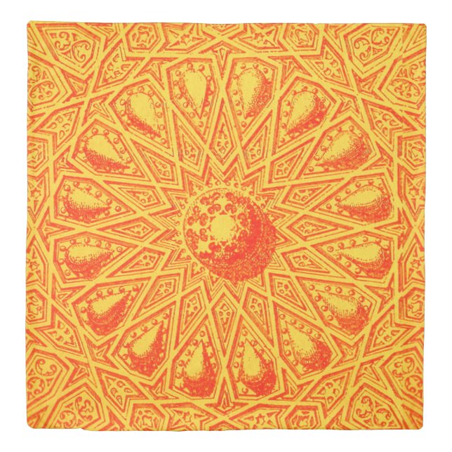 antique Middle Eastern motif Duvet Cover (Front)