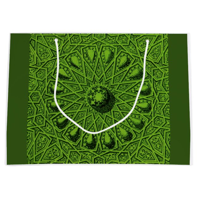 antique Middle Eastern motif Large Gift Bag (Front)