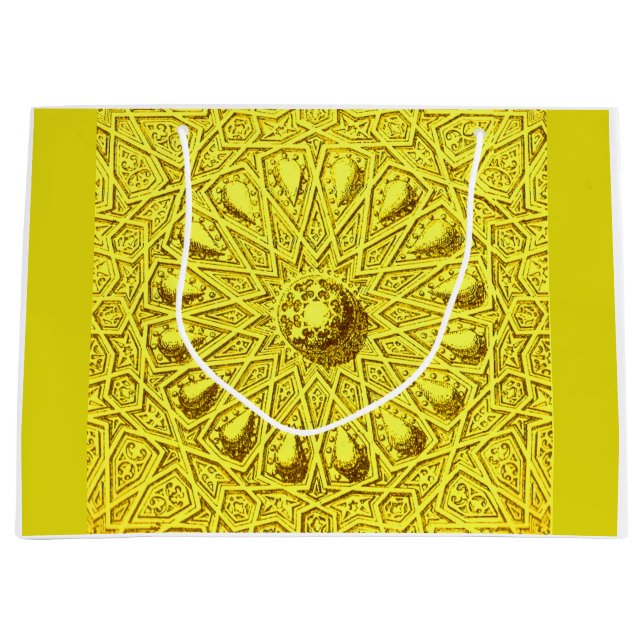 antique Middle Eastern motif Large Gift Bag (Front)