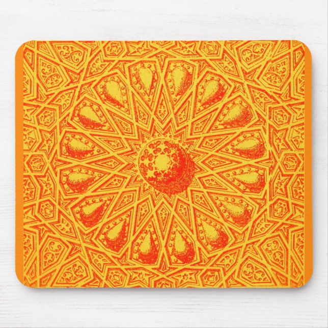 antique Middle Eastern motif Mouse Pad (Front)