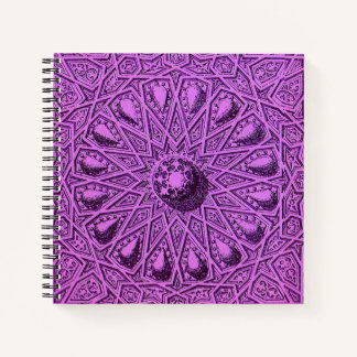 antique Middle Eastern motif Notebook