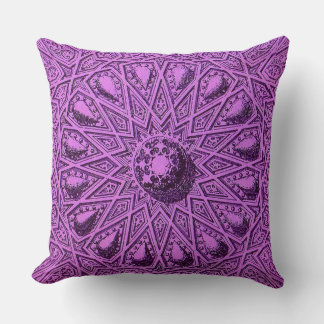 antique Middle Eastern motif Throw Pillow