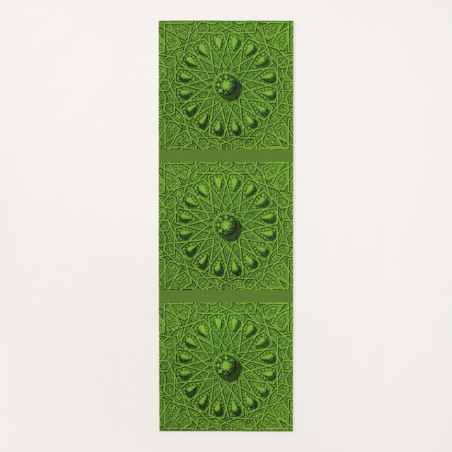 antique Middle Eastern motif Yoga Mat (Front)